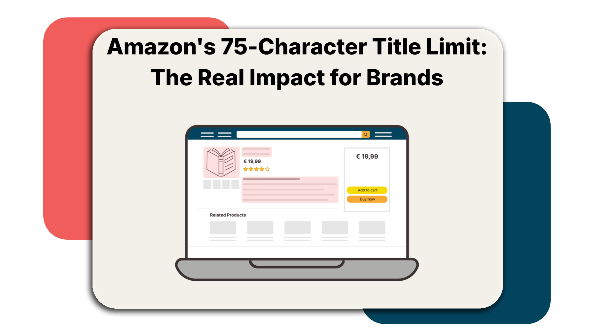 screen showing amazon product page